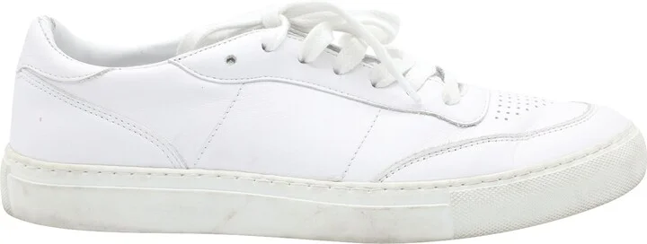 Matt Sneakers in White Leather