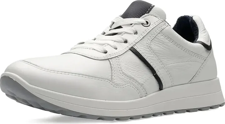 Matteo leather panelled sneakers - Image 5