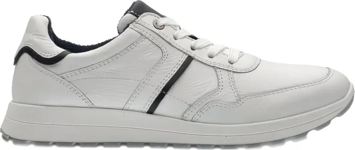 Matteo leather panelled sneakers