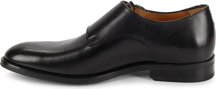 Matthew Leather Double Monk Strap Shoes - Image 4