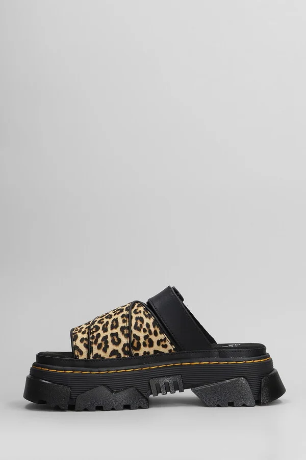 Mattison Slide Slipper-mule In Black Leather - Image 3