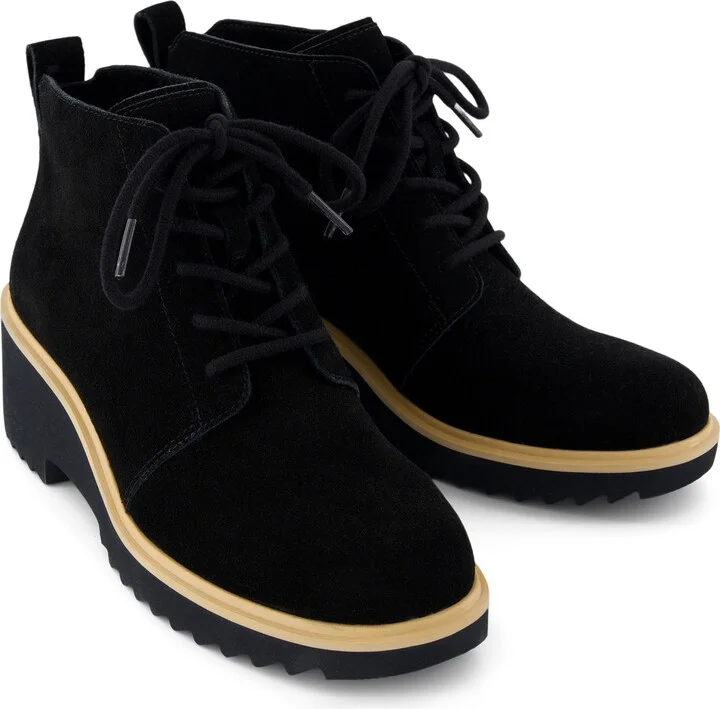 Maude Lace-Up Wedge Bootie - Image 6