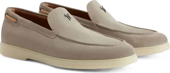 Maui logo-plaque suede loafers - Image 2