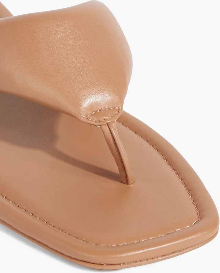 Maui padded leather flip flops - Image 4