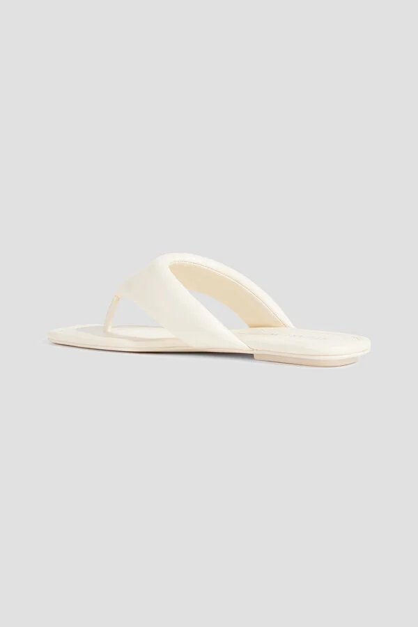 Maui padded leather flip flops - Image 6