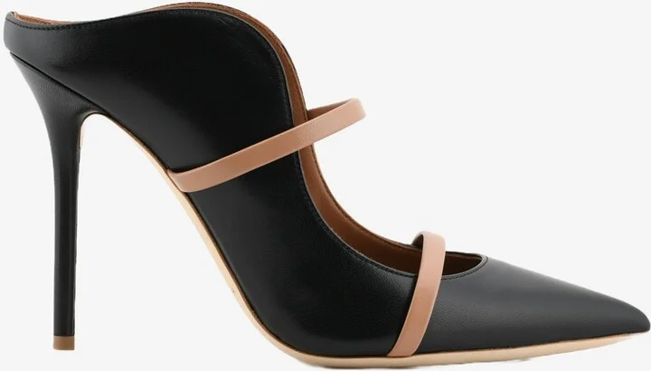 Maureen 100 Mules in Nappa Leather
