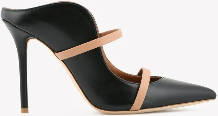 Maureen 100 Mules in Nappa Leather
