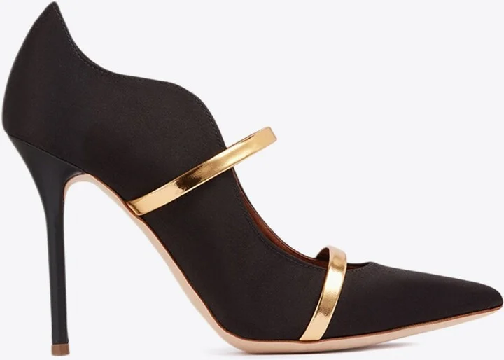 Maureen 100 Satin Stiletto Pumps