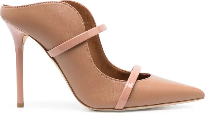 Maureen 100mm pointed-toe mules