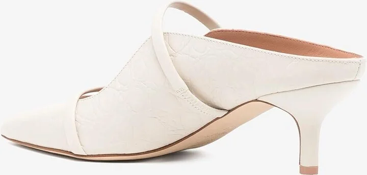 Maureen 45 Nappa Leather Mules - Image 2