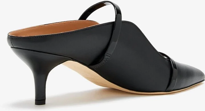 Maureen 45 Nappa Leather Mules - Image 2