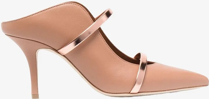 Maureen 70 Mules in Nappa Leather