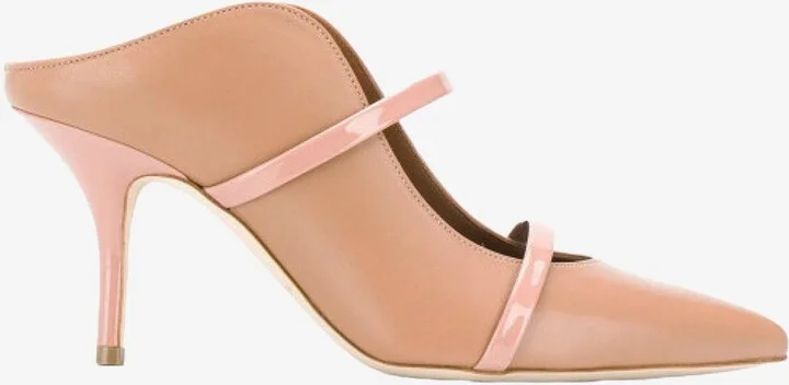 Maureen 70 Mules in Nappa Leather