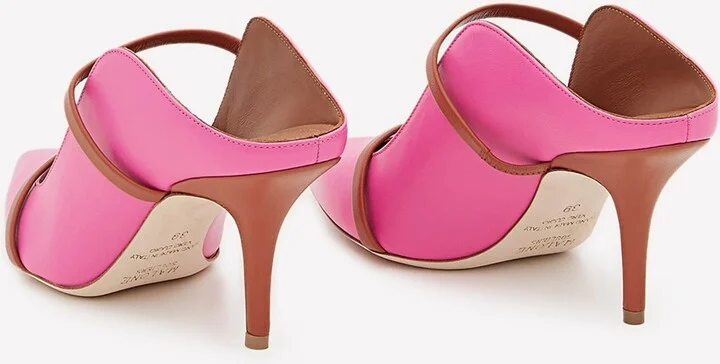 Maureen 70 Nappa Leather Mules - Image 2