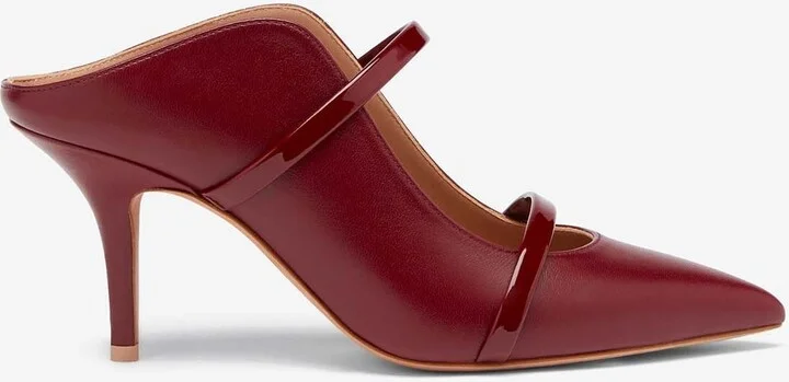 Maureen 70 Nappa Leather Mules