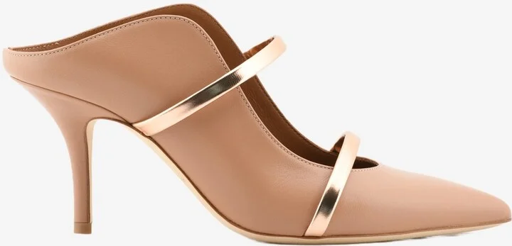 Maureen 70 Nappa Leather Mules