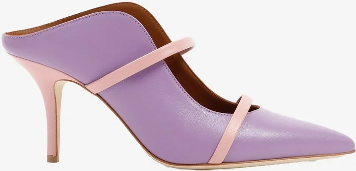 Maureen 70 Nappa Leather Mules