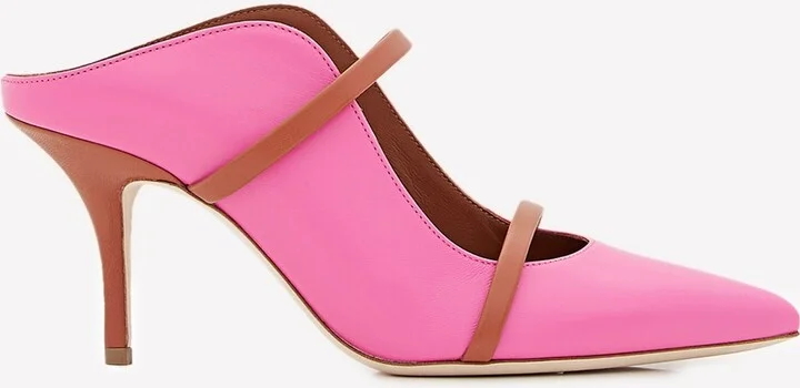 Maureen 70 Nappa Leather Mules