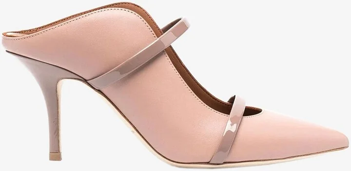 Maureen 70 Nappa Leather Mules