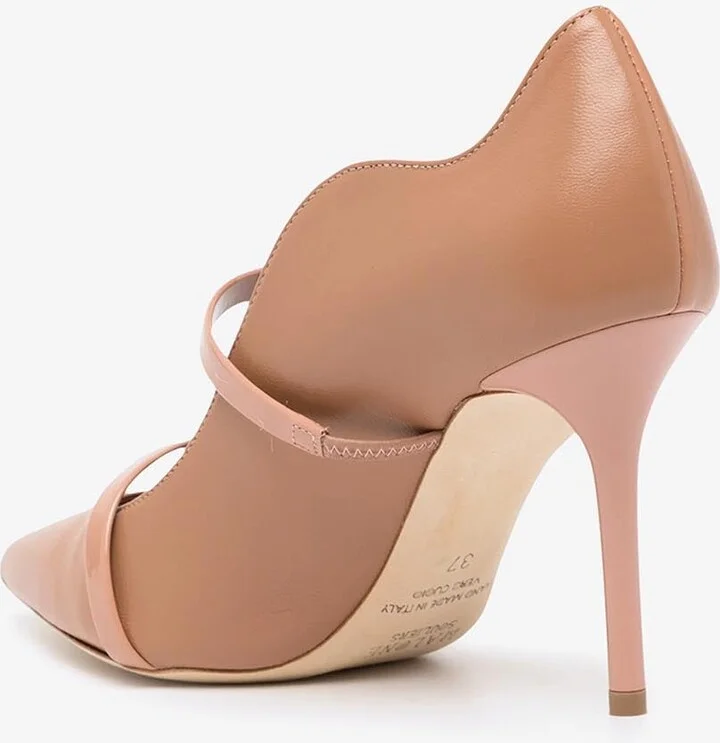 Maureen 70 Nappa Leather Pumps - Image 2
