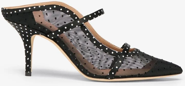 Maureen 70 Polka Dot Mules