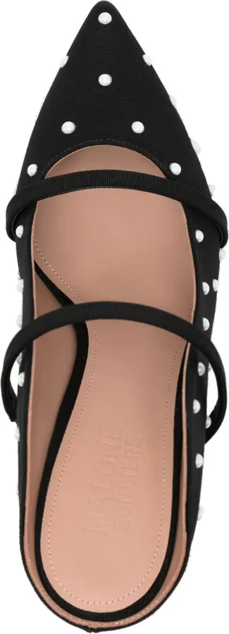 Maureen 70mm faille mules - Image 4