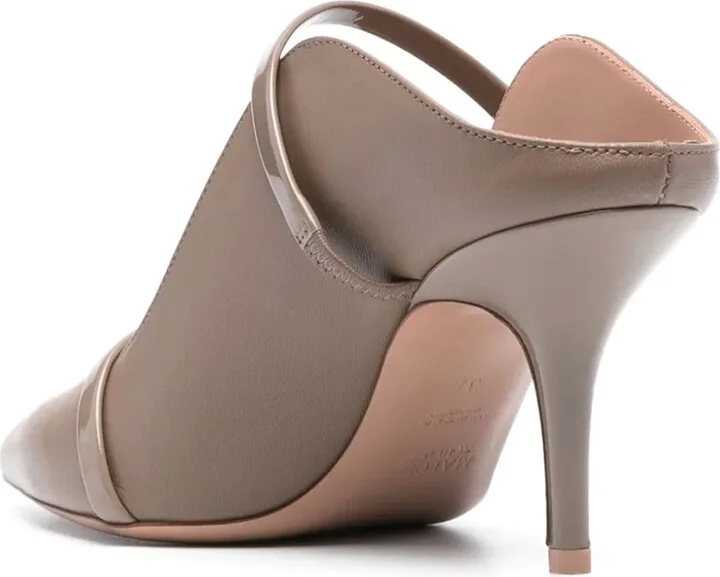Maureen 70mm leather mules - Image 3