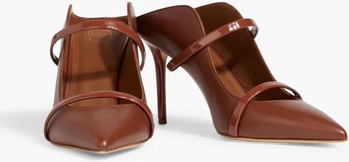 Maureen 85 leather mules - Image 2