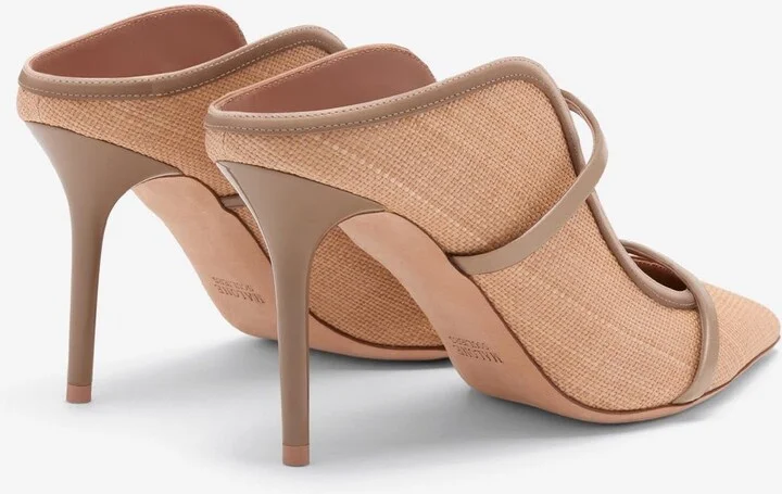 Maureen 85 Raffia Mules - Image 2
