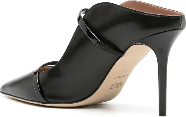 Maureen 85mm leather mules - Image 3