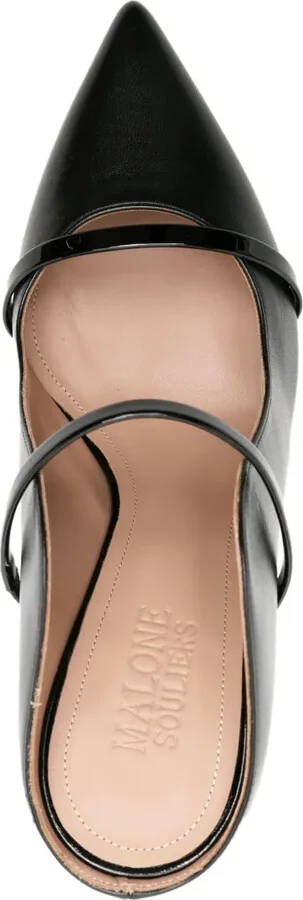 Maureen 85mm leather mules - Image 4