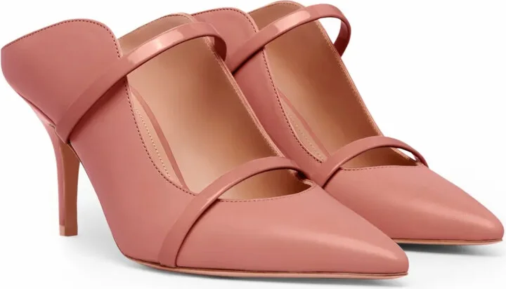 Maureen 85mm leather mules - Image 2