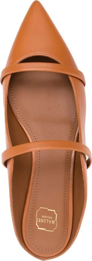 Maureen double-strap leather flats - Image 4