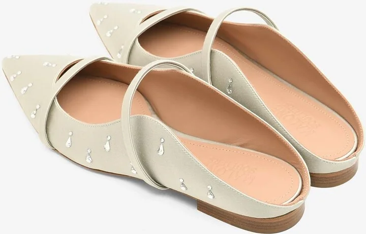 Maureen Embellished Flat Mules - Image 2
