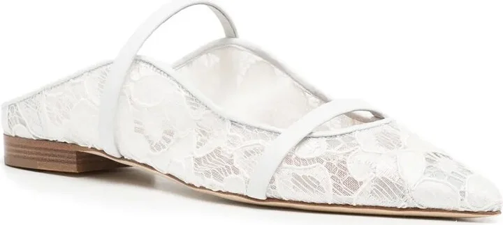 Maureen floral mesh mules - Image 2
