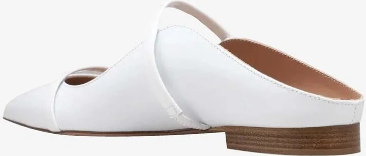 Maureen Nappa Leather Flat Mules - Image 2