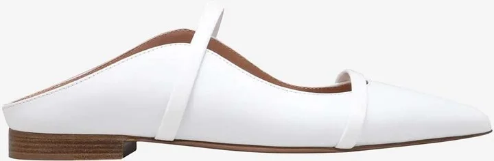 Maureen Nappa Leather Flat Mules