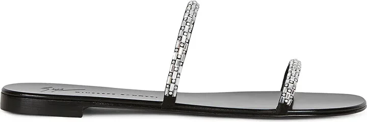Mauritia embellished flat sandals