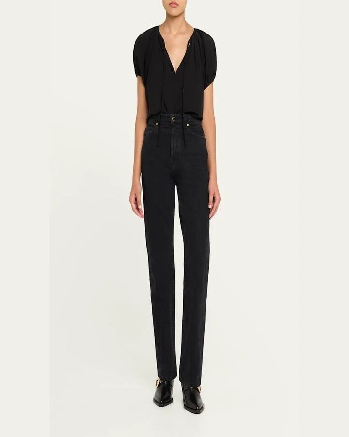 Maven Leather Buckle Western Mules - Image 4
