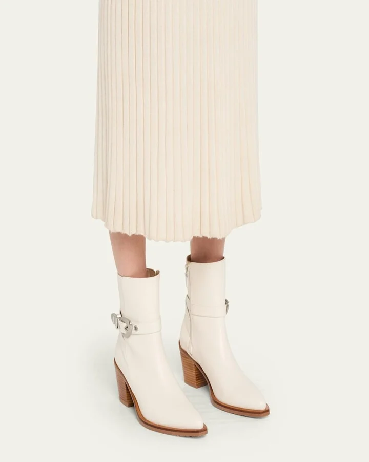 Maven Leather Western Booties - Image 3