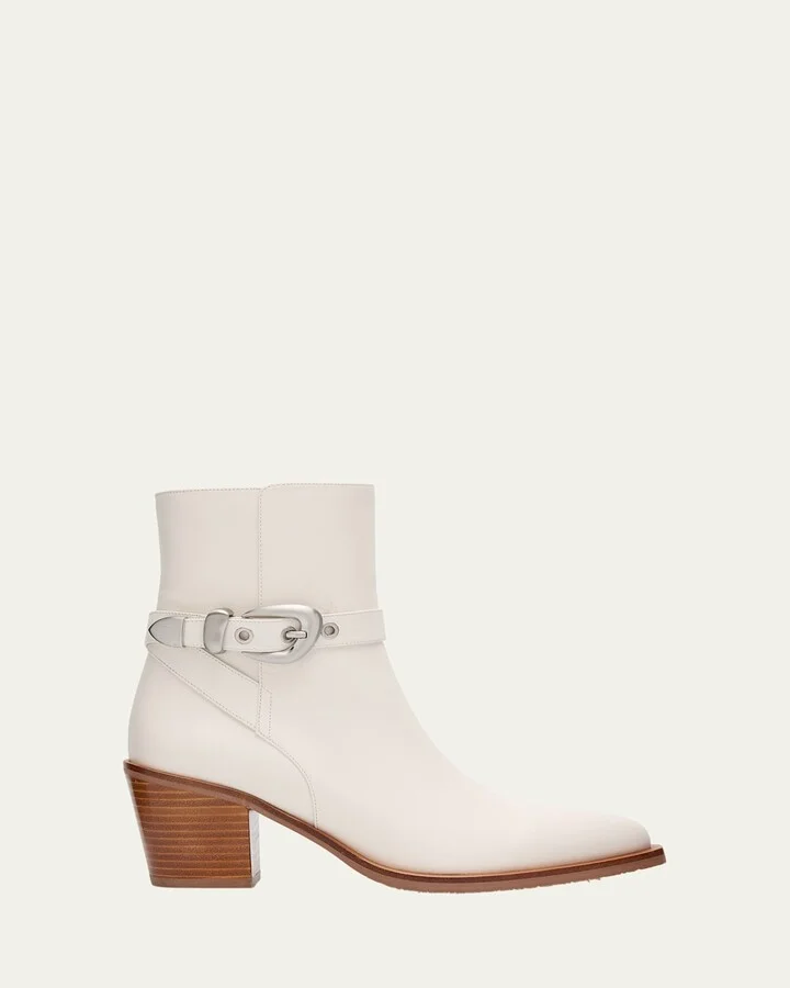 Maven Leather Western Booties