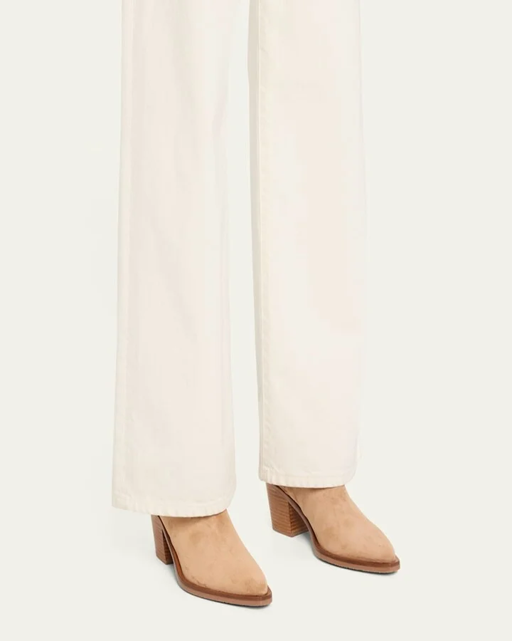 Maven Suede Buckle Western Booties - Image 6