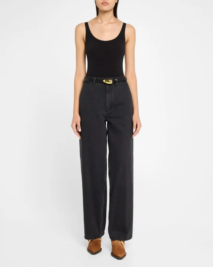 Maven Suede Buckle Western Mules - Image 11