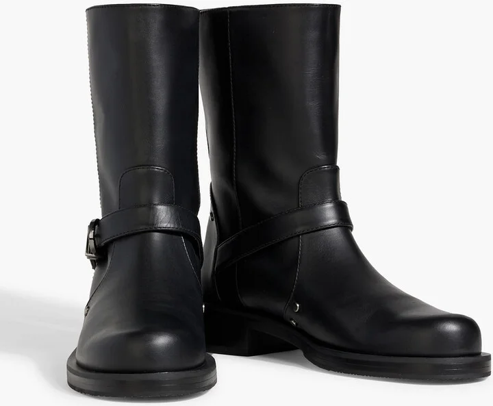 Maverick buckled leather ankle boots - Image 2