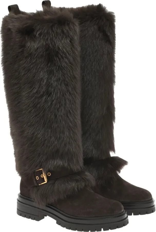 Maverick fur-trimmed boots - Image 2
