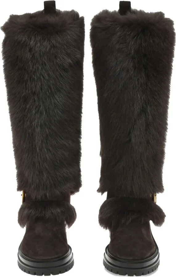 Maverick fur-trimmed boots - Image 3