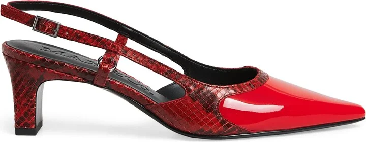 Max & Co. Leather Slingback Heels 50