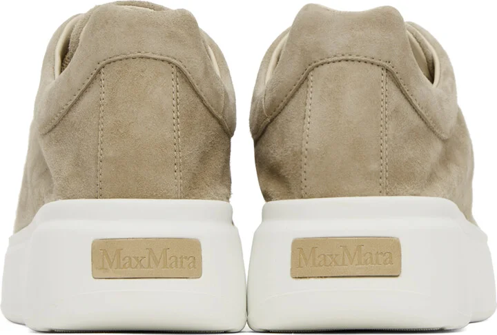 Max Mara Beige Maxisf Sneakers - Image 2