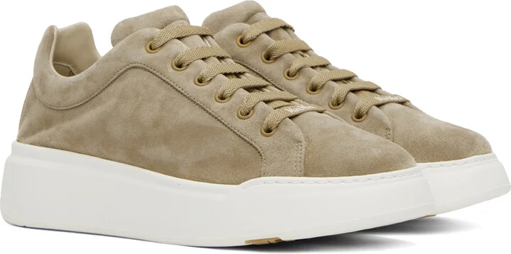Max Mara Beige Maxisf Sneakers - Image 4