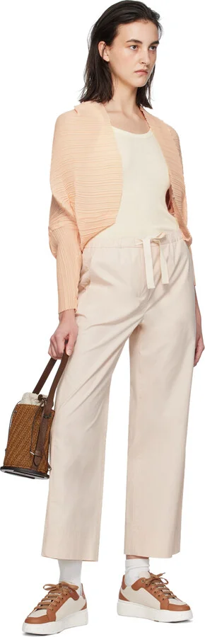 Max Mara Beige & Tan Maxigreen Sneakers - Image 5